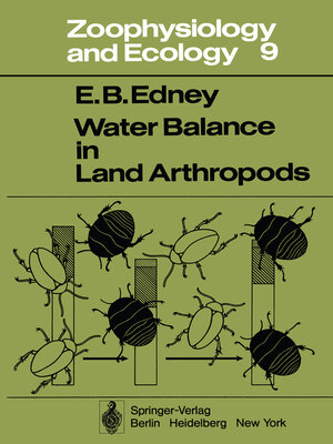 cover image of Water Balance in Land Arthropods